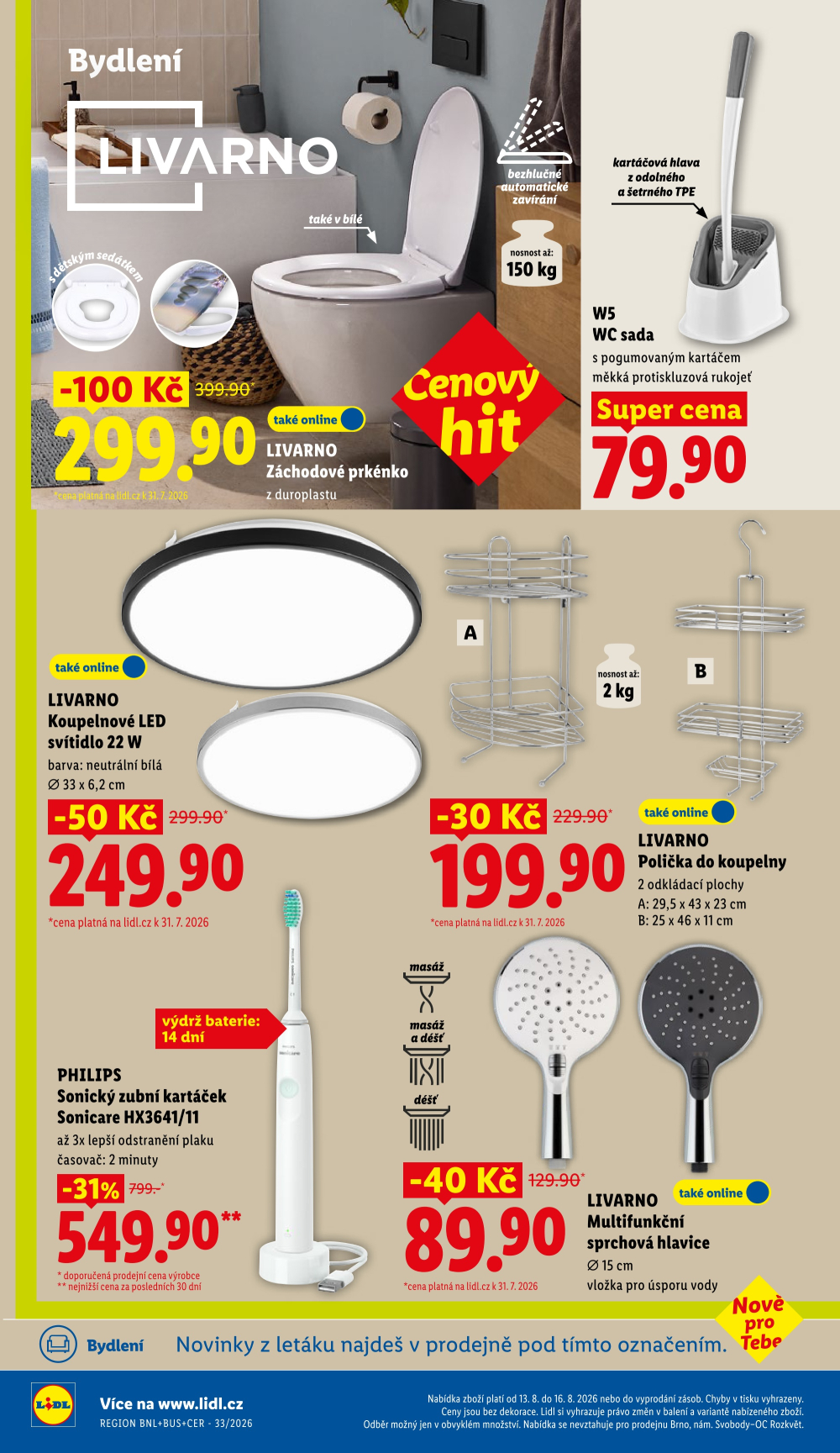 Leták Lidl leták od čtvrtka - strana 40