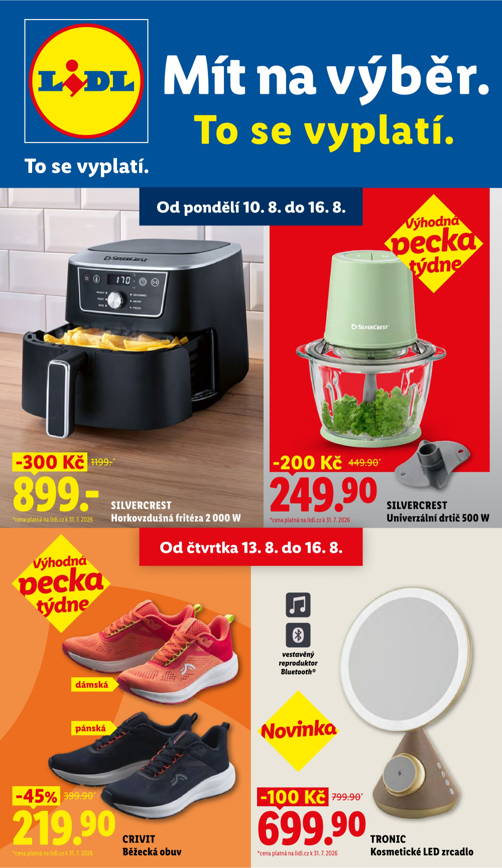 Leták Lidl leták - Nabídka spotřebního zboží - strana 1