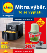 Akční leták Lidl  - Nabídka spotřebního zboží