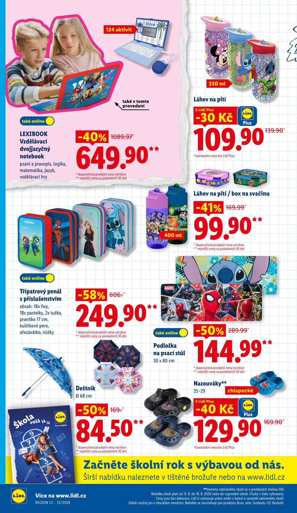 Leták Lidl leták - Nabídka spotřebního zboží - strana 20