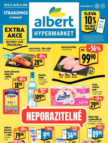 Albert Hypermarket leták - Strakonice, U Nádraží