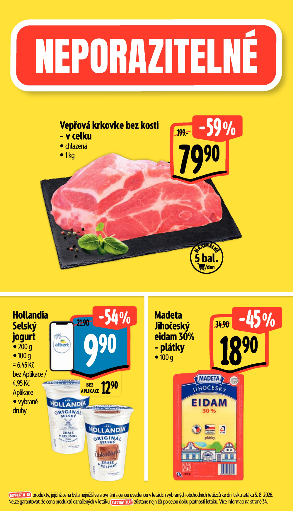 Leták Albert Hypermarket leták - Strakonice, U Nádraží - strana 3