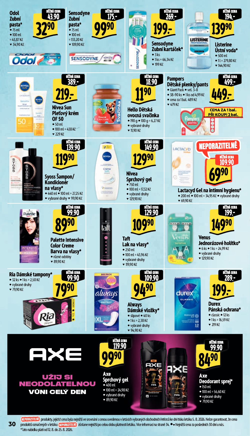 Leták Albert Hypermarket leták - Strakonice, U Nádraží - strana 40