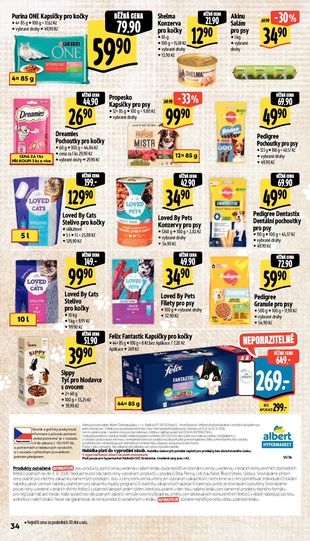 Leták Albert Hypermarket leták - Strakonice, U Nádraží - strana 44