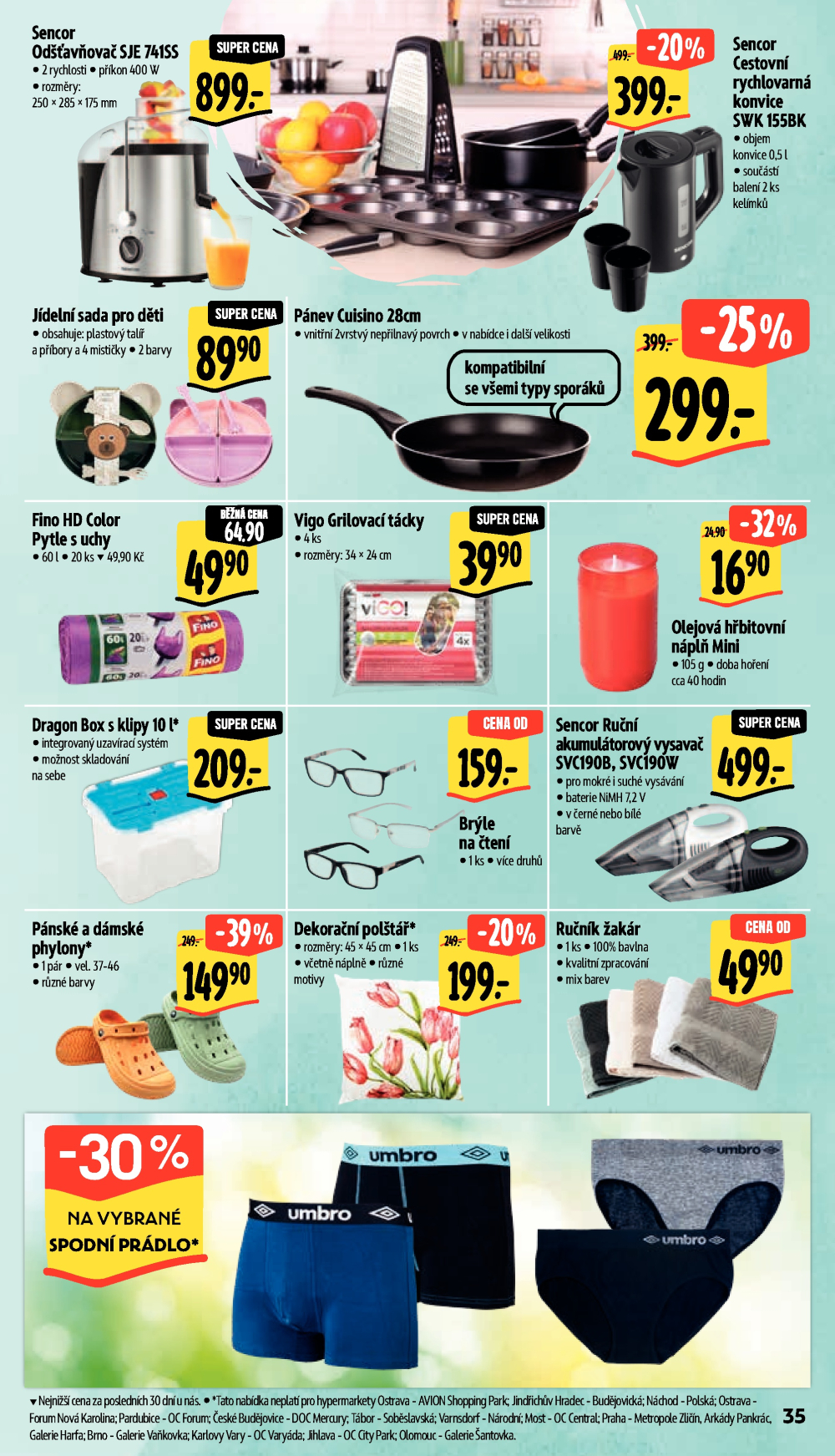 Leták Albert Hypermarket leták - Strakonice, U Nádraží - strana 45