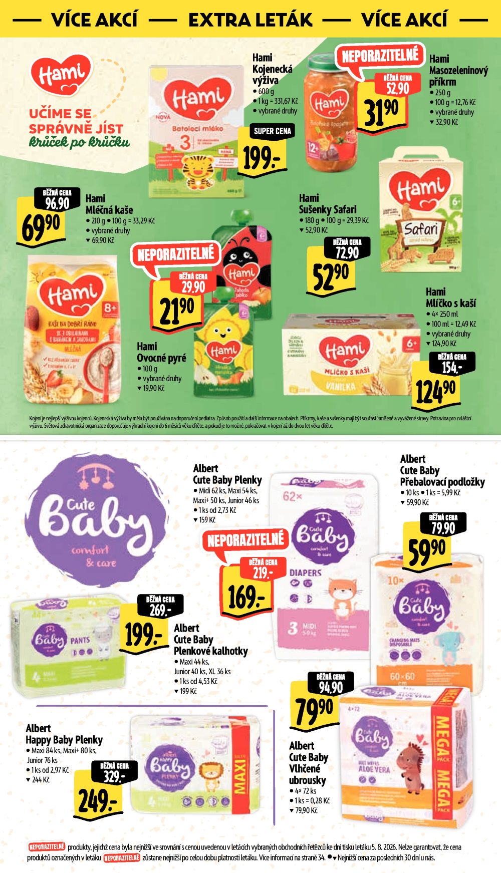 Leták Albert Hypermarket leták - Strakonice, U Nádraží - strana 52