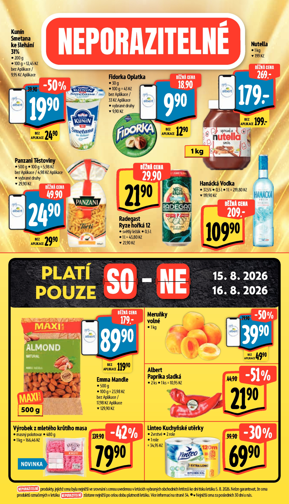 Leták Albert Hypermarket leták - Strakonice, U Nádraží - strana 8