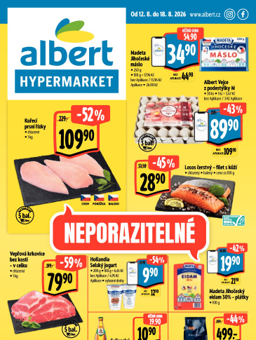Albert Hypermarket leták