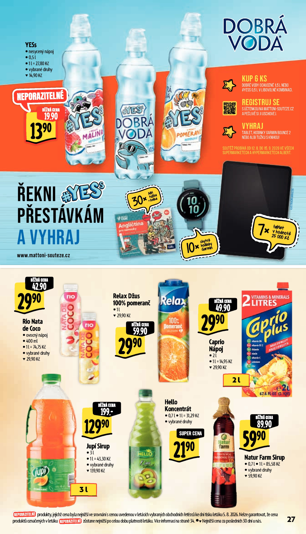 Leták Albert Hypermarket leták - strana 37