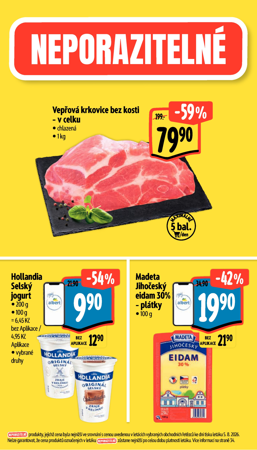 Leták Albert Hypermarket leták - strana 3
