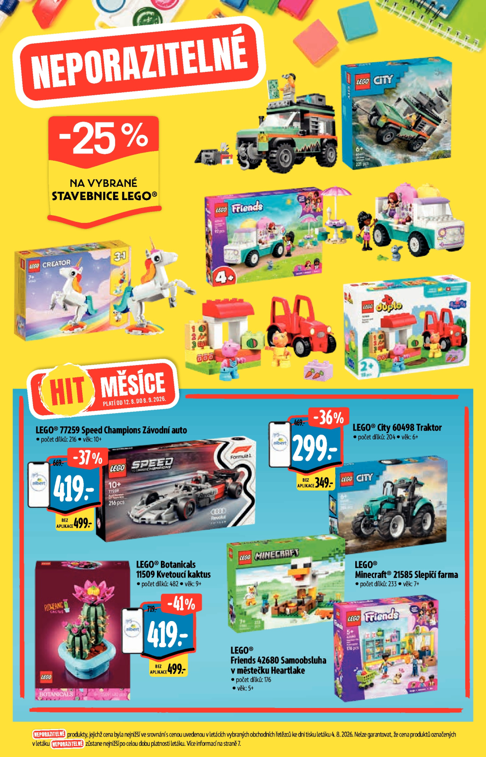 Leták Albert Hypermarket - Do školy - strana 16