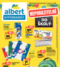 Akční leták Albert Hypermarket - Do školy