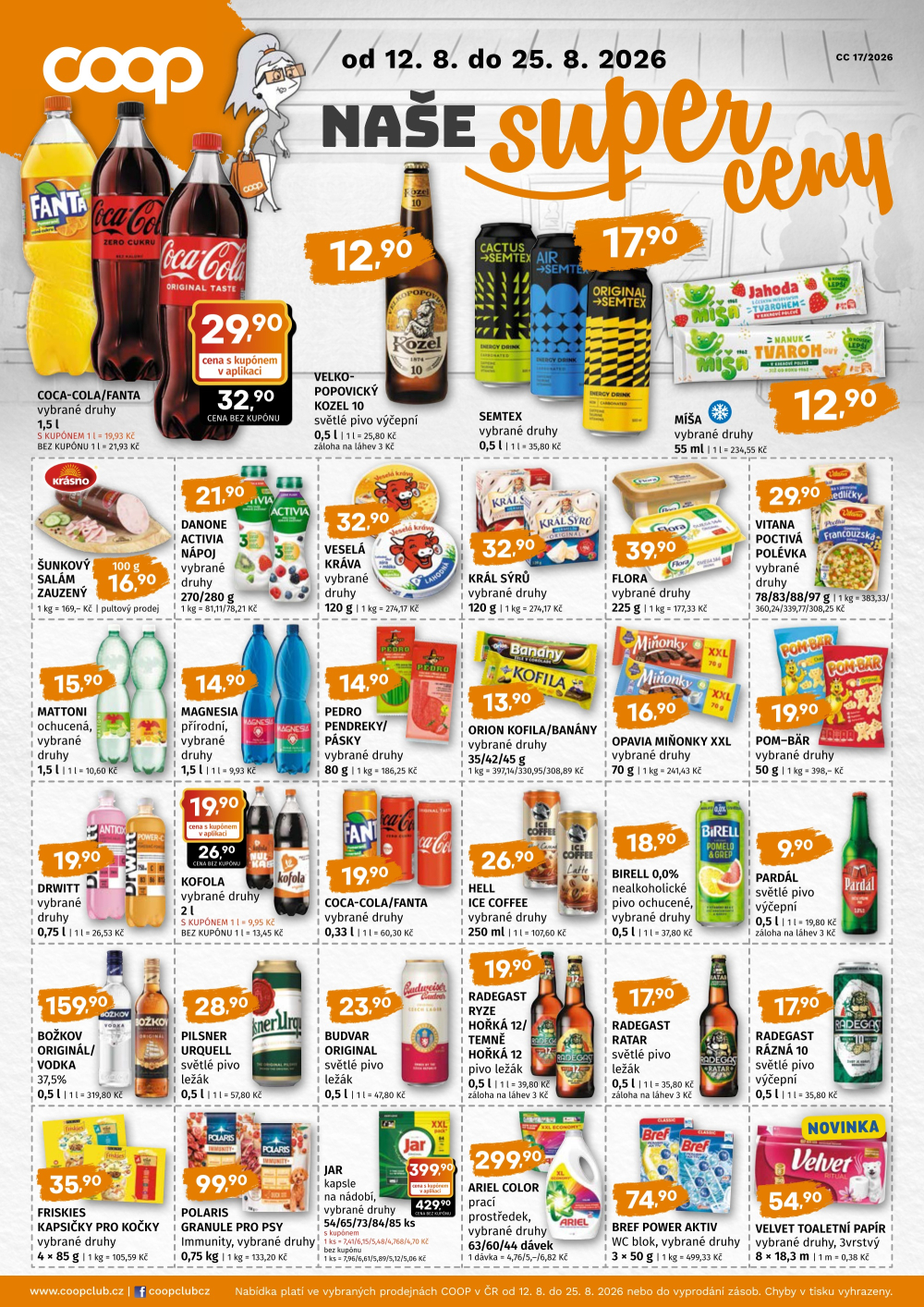 Leták COOP leták - Super ceny - strana 1