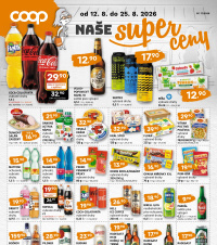 Akční leták COOP  - Super ceny
