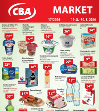 Akční leták CBA Market 