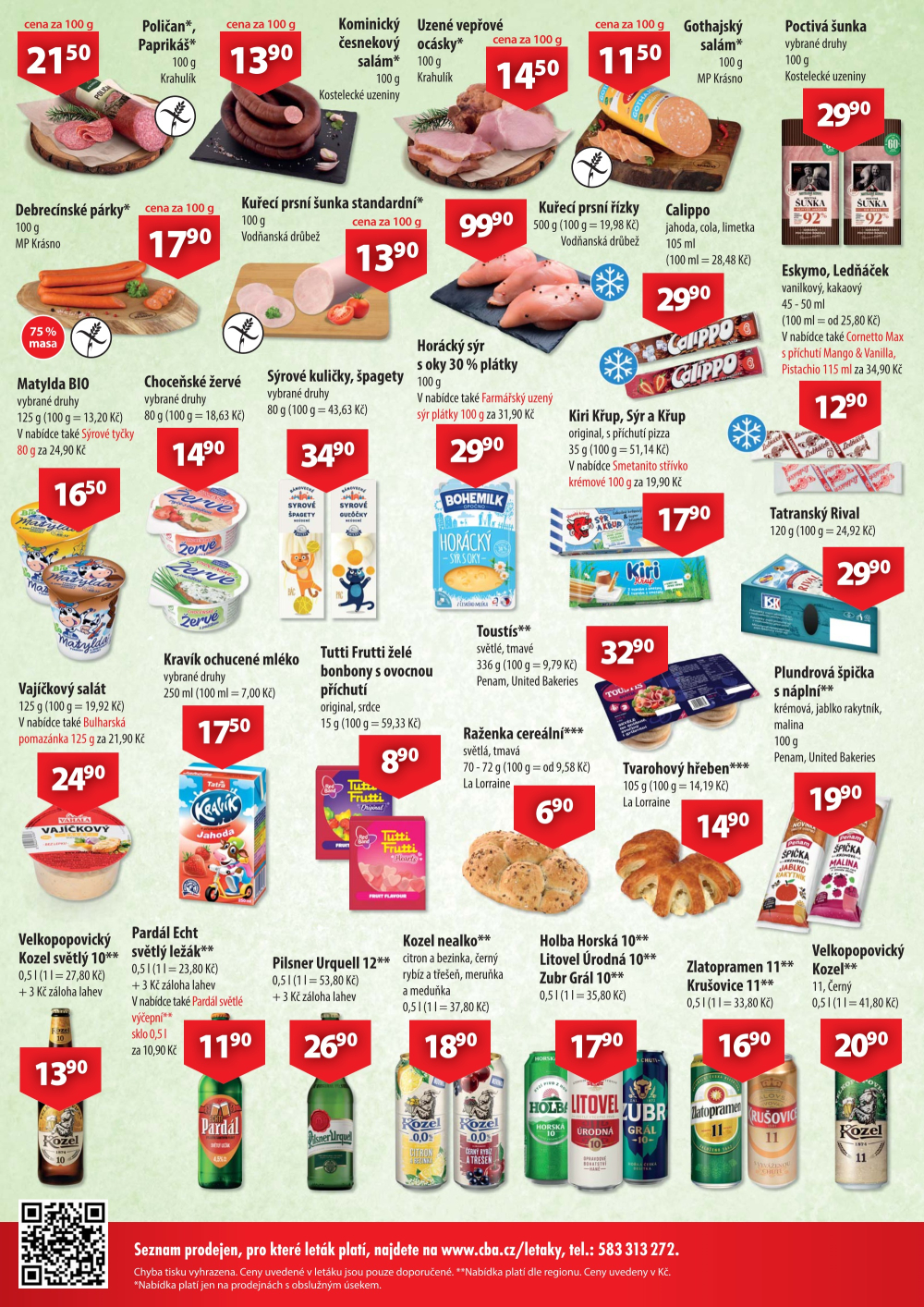 Leták CBA Market leták - strana 2