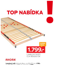 Akční leták XXXLutz  - TOP nabídka Lamelový rošt