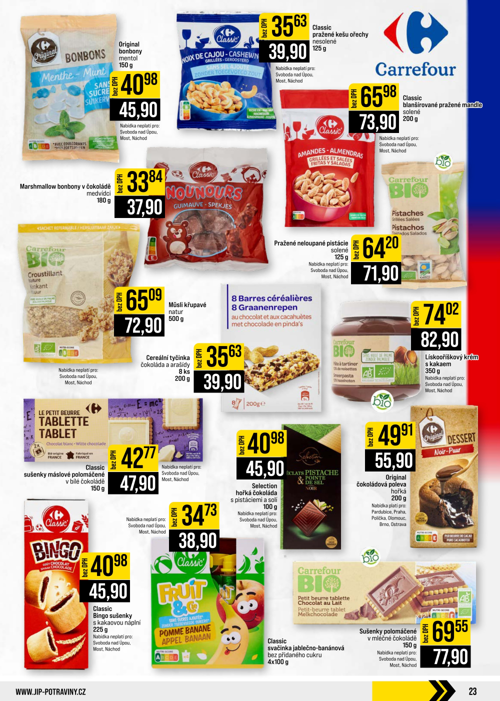 Leták JIP leták CC Cash & Carry - České Budějovice, Most, Náchod, Svoboda nad Úpou, Sušice - strana 23