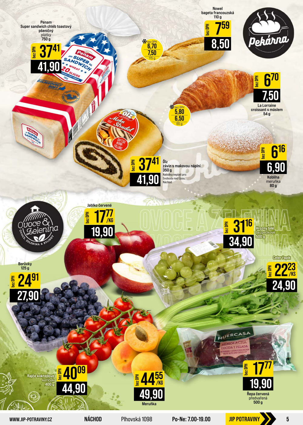 Leták JIP leták CC Cash & Carry - České Budějovice, Most, Náchod, Svoboda nad Úpou, Sušice - strana 5