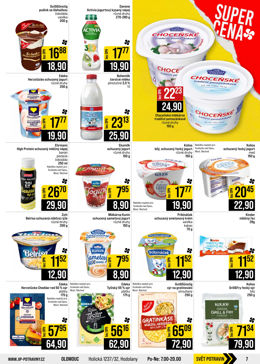 Leták JIP leták CC Cash & Carry - České Budějovice, Most, Náchod, Svoboda nad Úpou, Sušice - strana 7