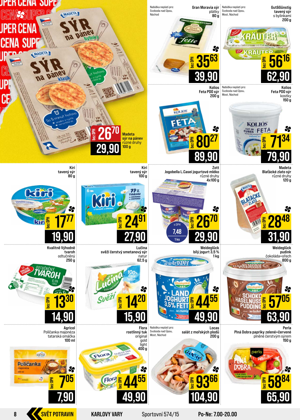 Leták JIP leták CC Cash & Carry - České Budějovice, Most, Náchod, Svoboda nad Úpou, Sušice - strana 8