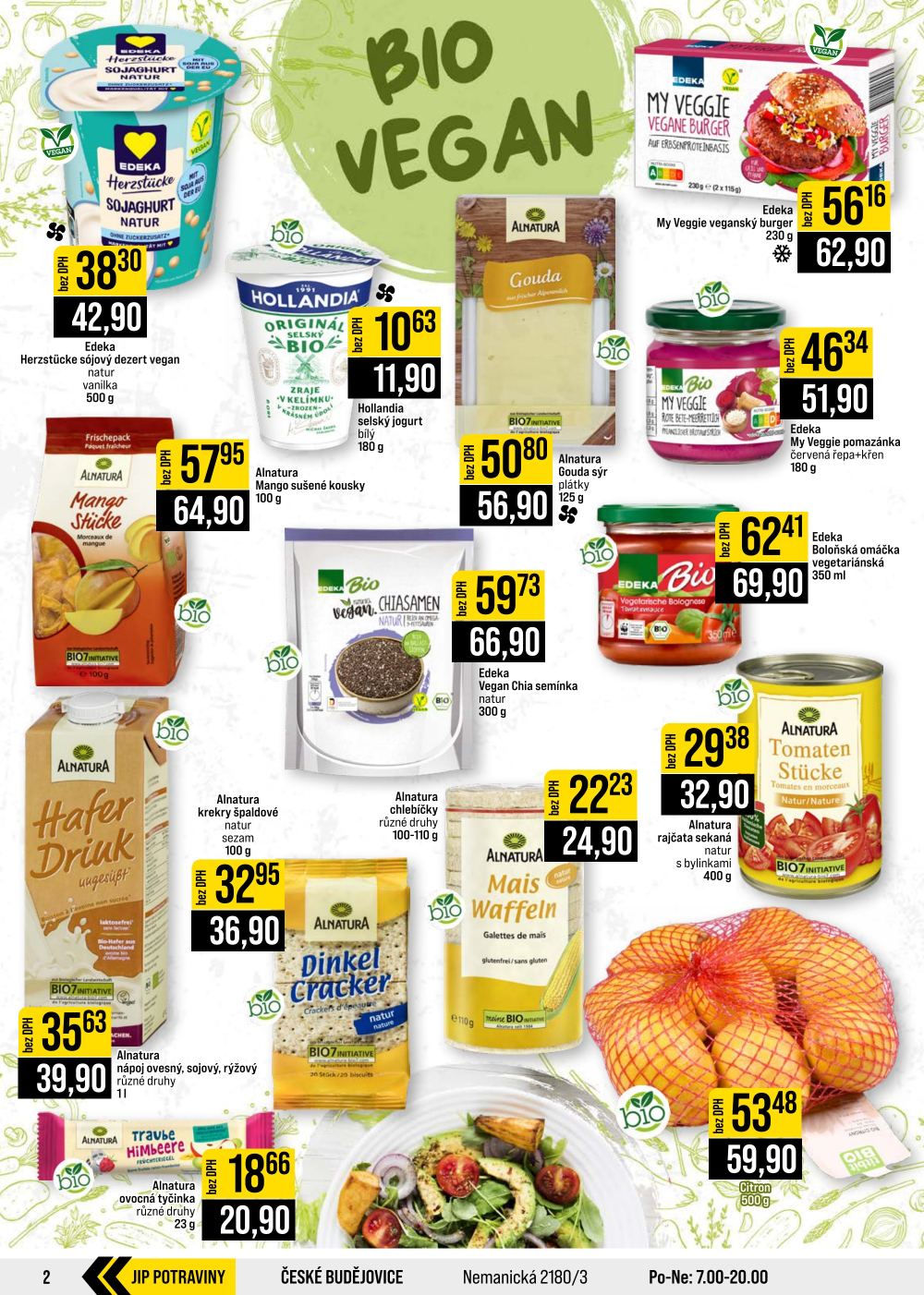 Leták JIP leták CC Cash & Carry - Brno, Ostrava, Praha, Polička, Olomouc, Karlovy Vary, Zlín, Jilemnice, Pardubice - strana 2