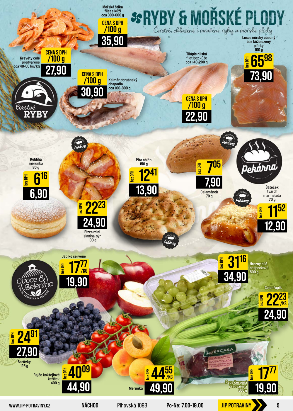Leták JIP leták CC Cash & Carry - Brno, Ostrava, Praha, Polička, Olomouc, Karlovy Vary, Zlín, Jilemnice, Pardubice - strana 5