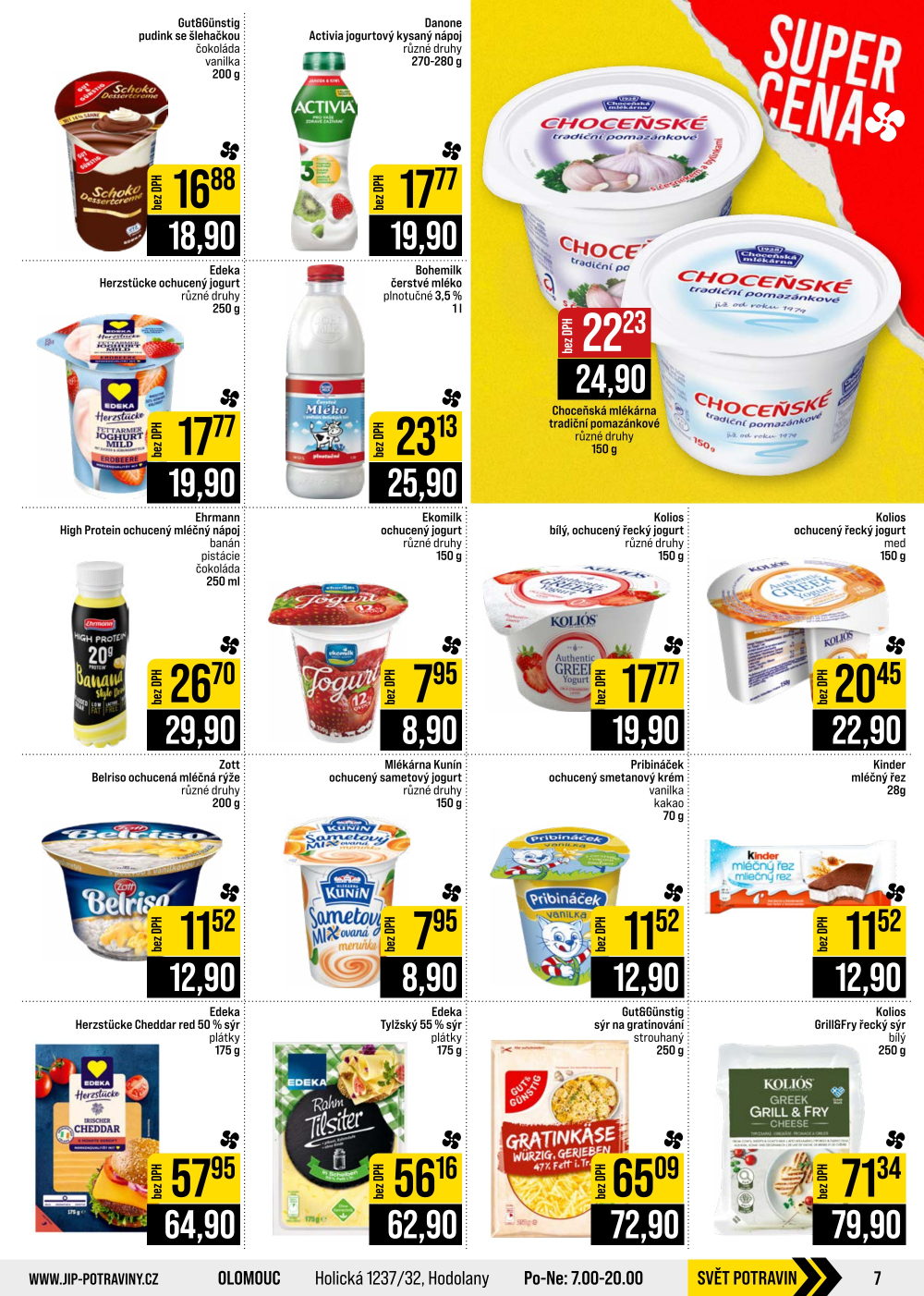 Leták JIP leták CC Cash & Carry - Brno, Ostrava, Praha, Polička, Olomouc, Karlovy Vary, Zlín, Jilemnice, Pardubice - strana 7