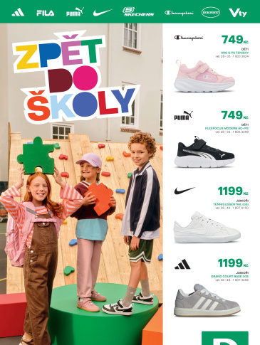 DEICHMANN leták - Zpět do školy