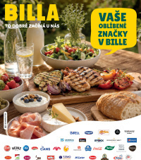 Akční leták BILLA   - Vaše oblíbené značky v Bille