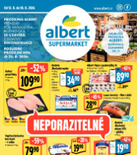 Akční leták Albert Supermarket  - Frenštát pod Radhoštěm, Rožnovská