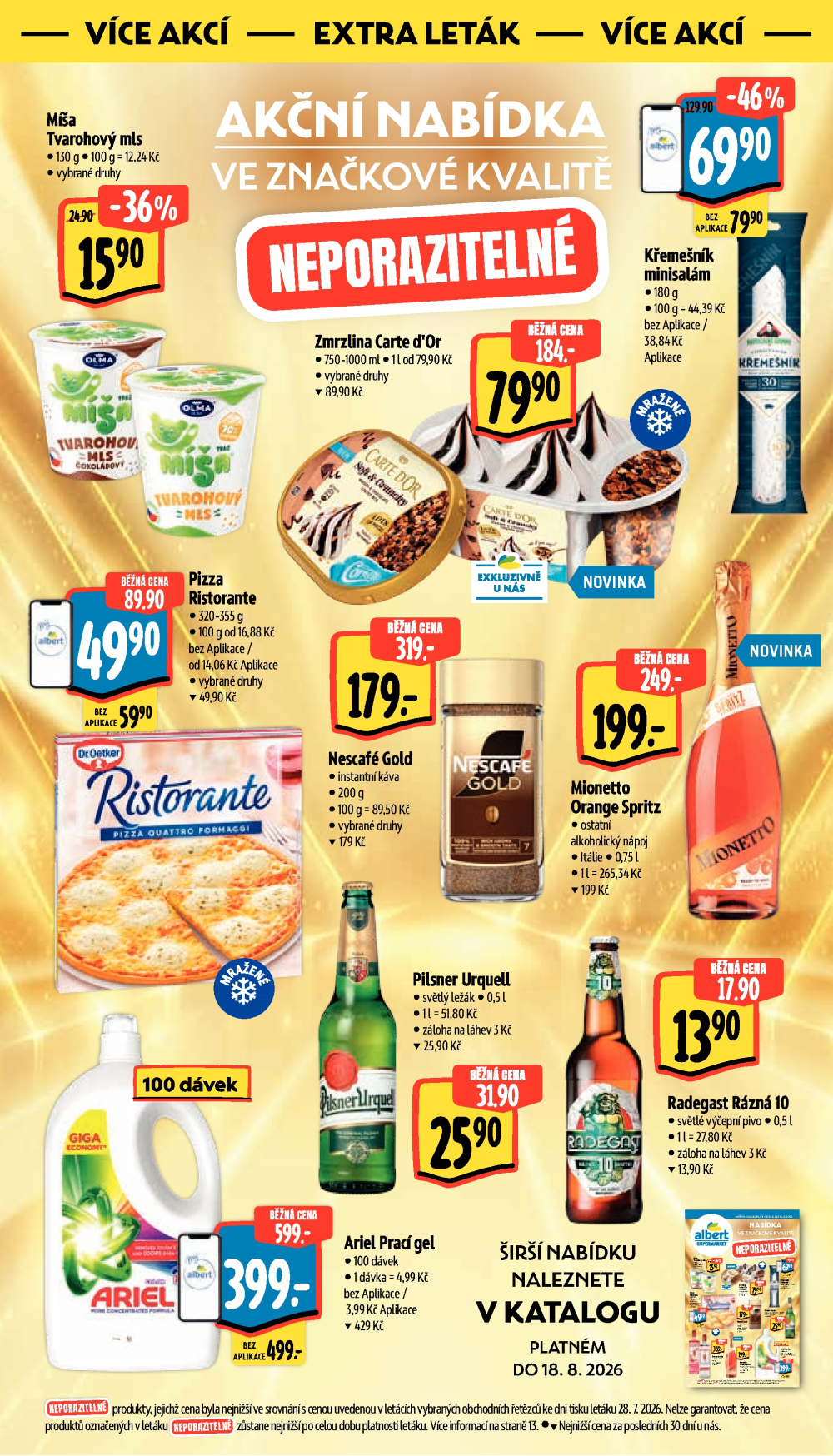 Leták Albert Supermarket leták - Frenštát pod Radhoštěm, Rožnovská - strana 39