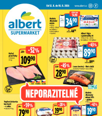 Akční leták Albert Supermarket 