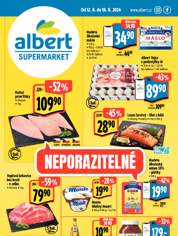 Albert Supermarket leták