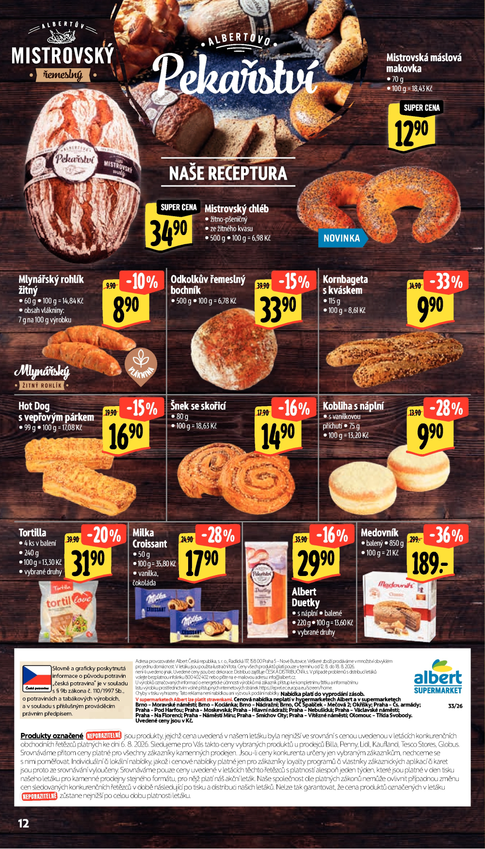 Leták Albert Supermarket leták - strana 20