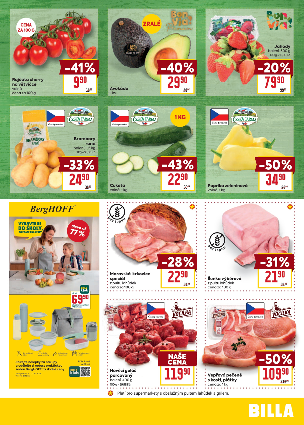 Leták BILLA malý leták - strana 3