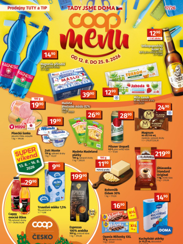 COOP leták - TIP a TUTY Menu