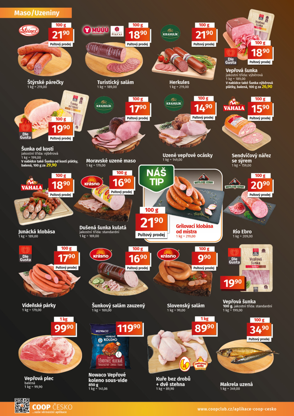 Leták COOP leták - TIP a TUTY Menu - strana 2