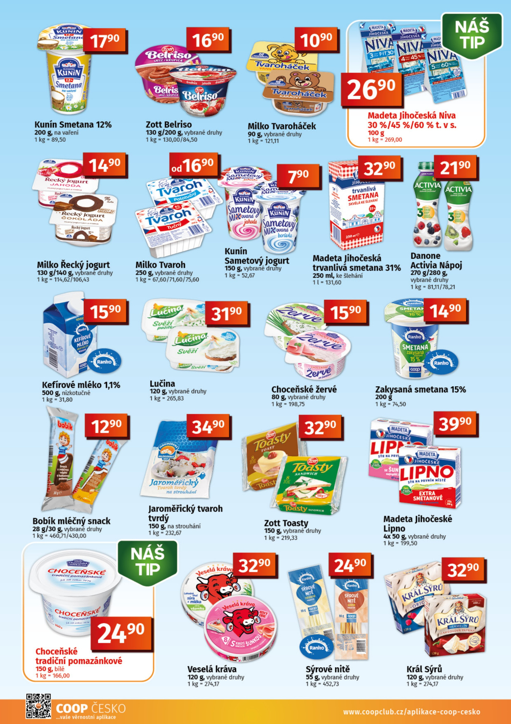 Leták COOP leták - TIP a TUTY Menu - strana 4