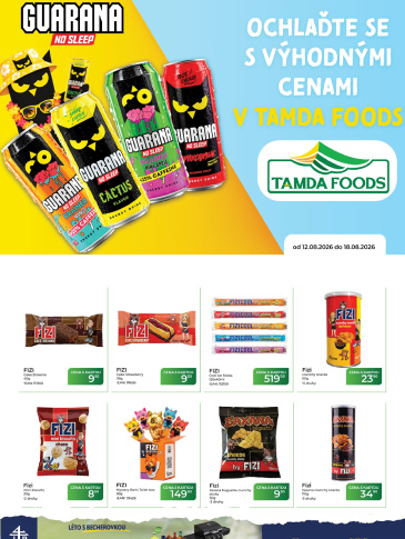 TAMDA FOODS leták