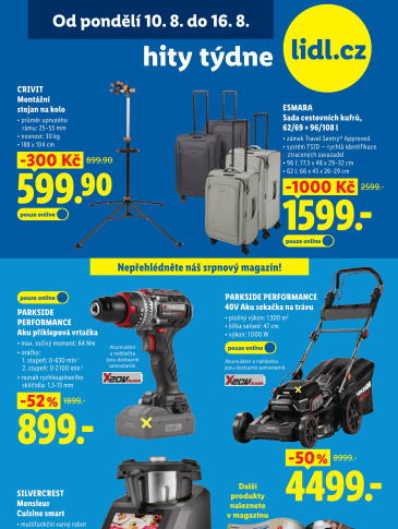 Lidl - shop.cz leták - hity týdne