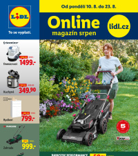 Akční leták Lidl - shop.cz  - magazín
