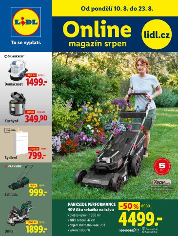 Lidl - shop.cz leták - magazín