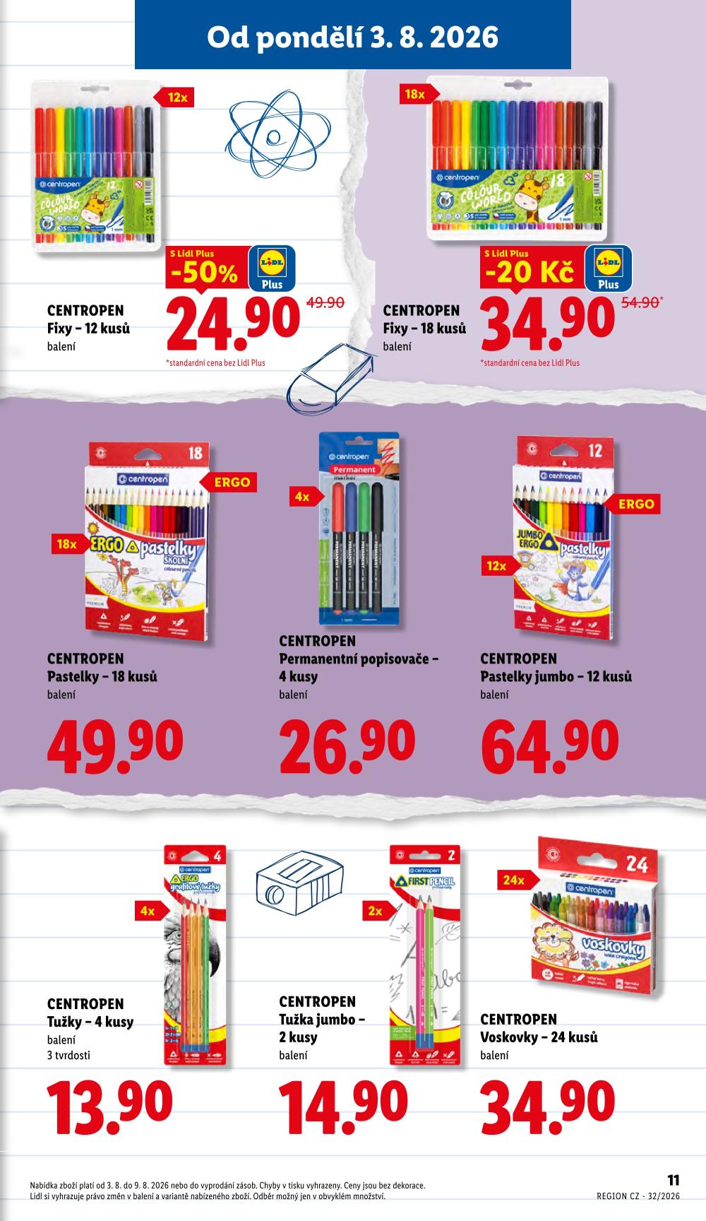 Leták Lidl leták - Škola volá lá lá - strana 11