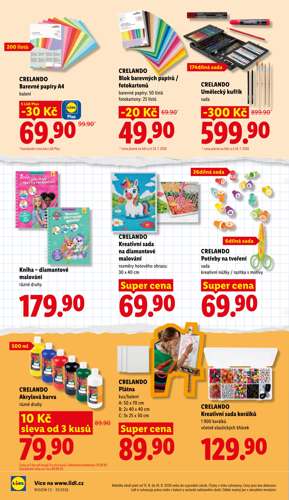 Leták Lidl leták - Škola volá lá lá - strana 12