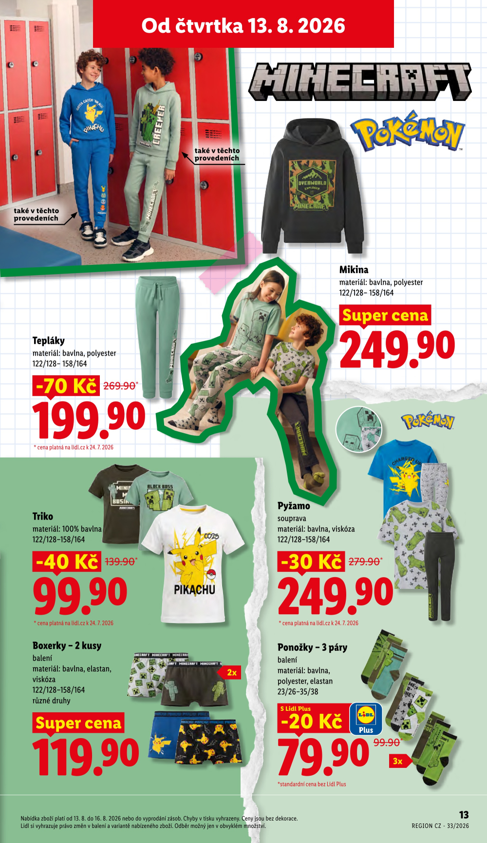 Leták Lidl leták - Škola volá lá lá - strana 13
