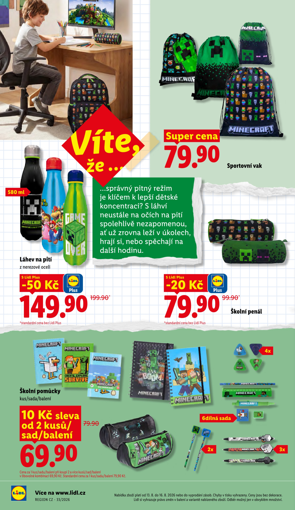 Leták Lidl leták - Škola volá lá lá - strana 14