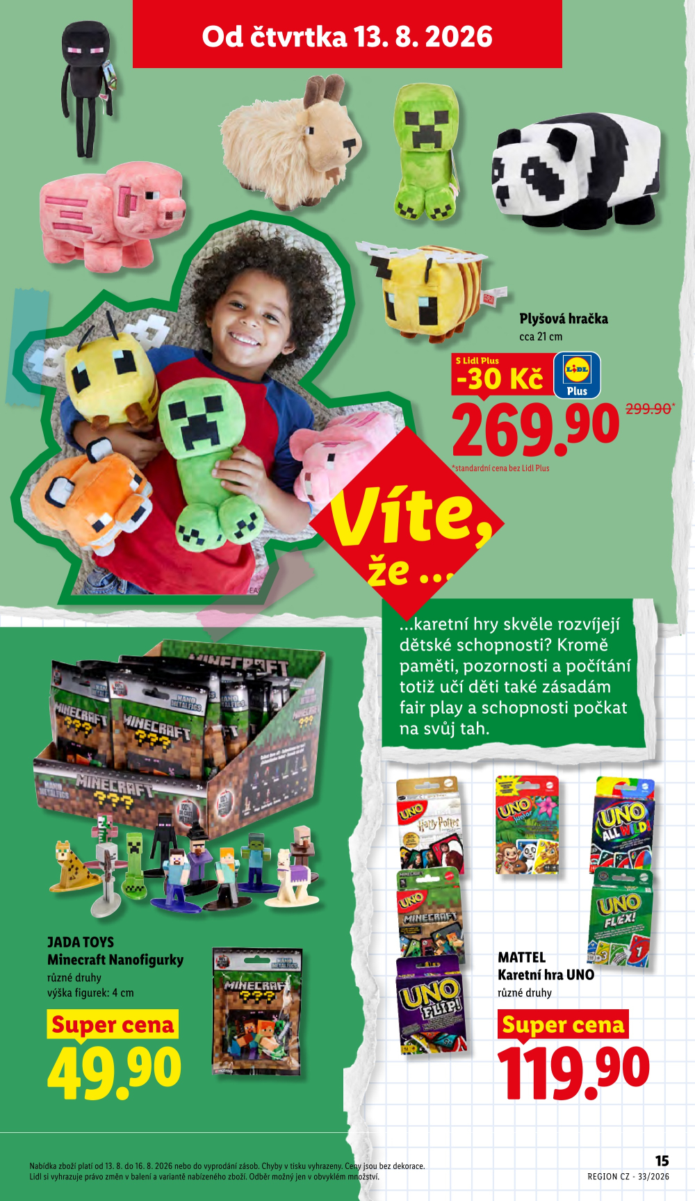 Leták Lidl leták - Škola volá lá lá - strana 15