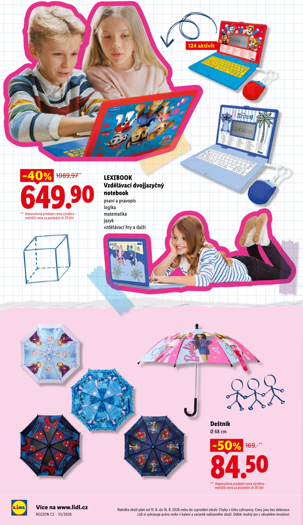 Leták Lidl leták - Škola volá lá lá - strana 18