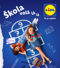 Akční leták Lidl  - Škola volá lá lá